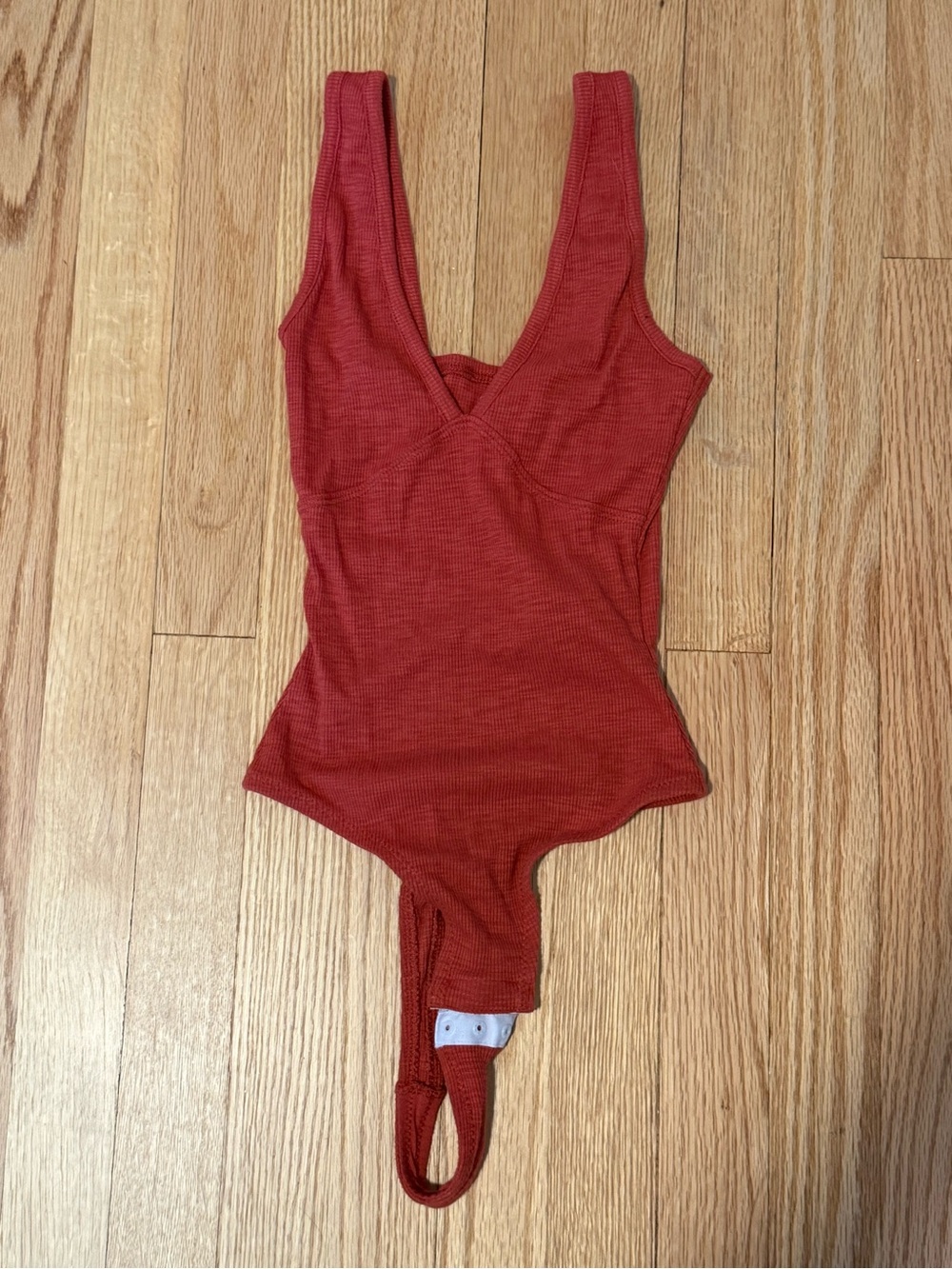 New Madewell Orange Bodysuit